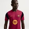 Koszulka Nike FC Barcelona Strike SS Top II2254-621 S czerwony